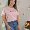 Camiseta básica premium Jesus loves you
